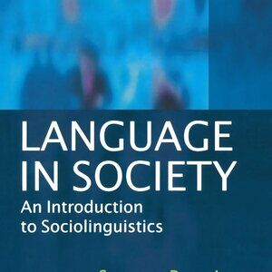 Language in Society: An Introduction to Sociolinguistics by Suzanne Romaine book
